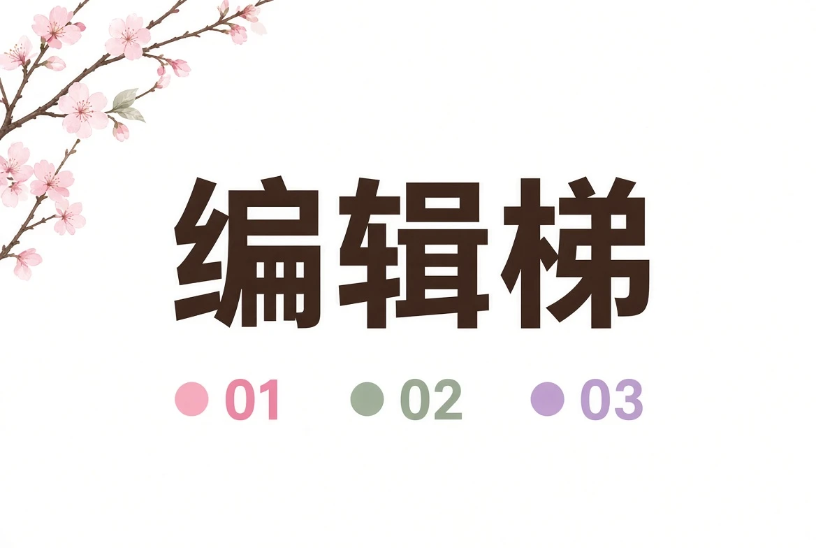 梯栏编辑顺序